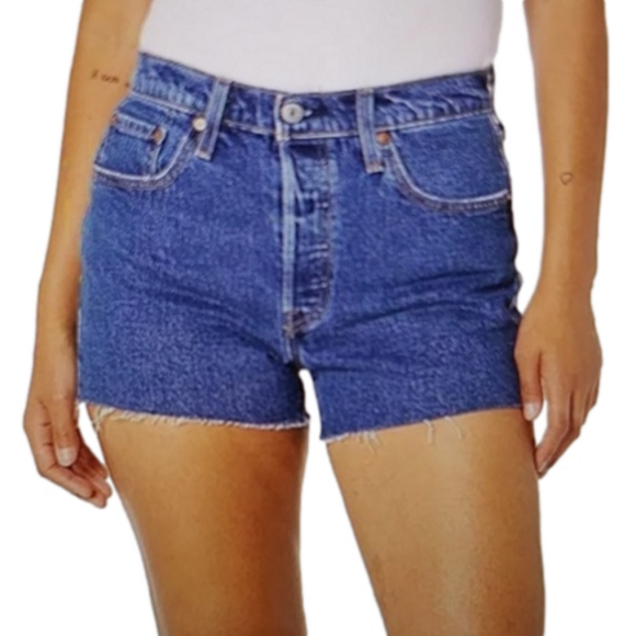 Levi's Pants - Nwt Levi 501 High Rise Denim Shorts Size 33
